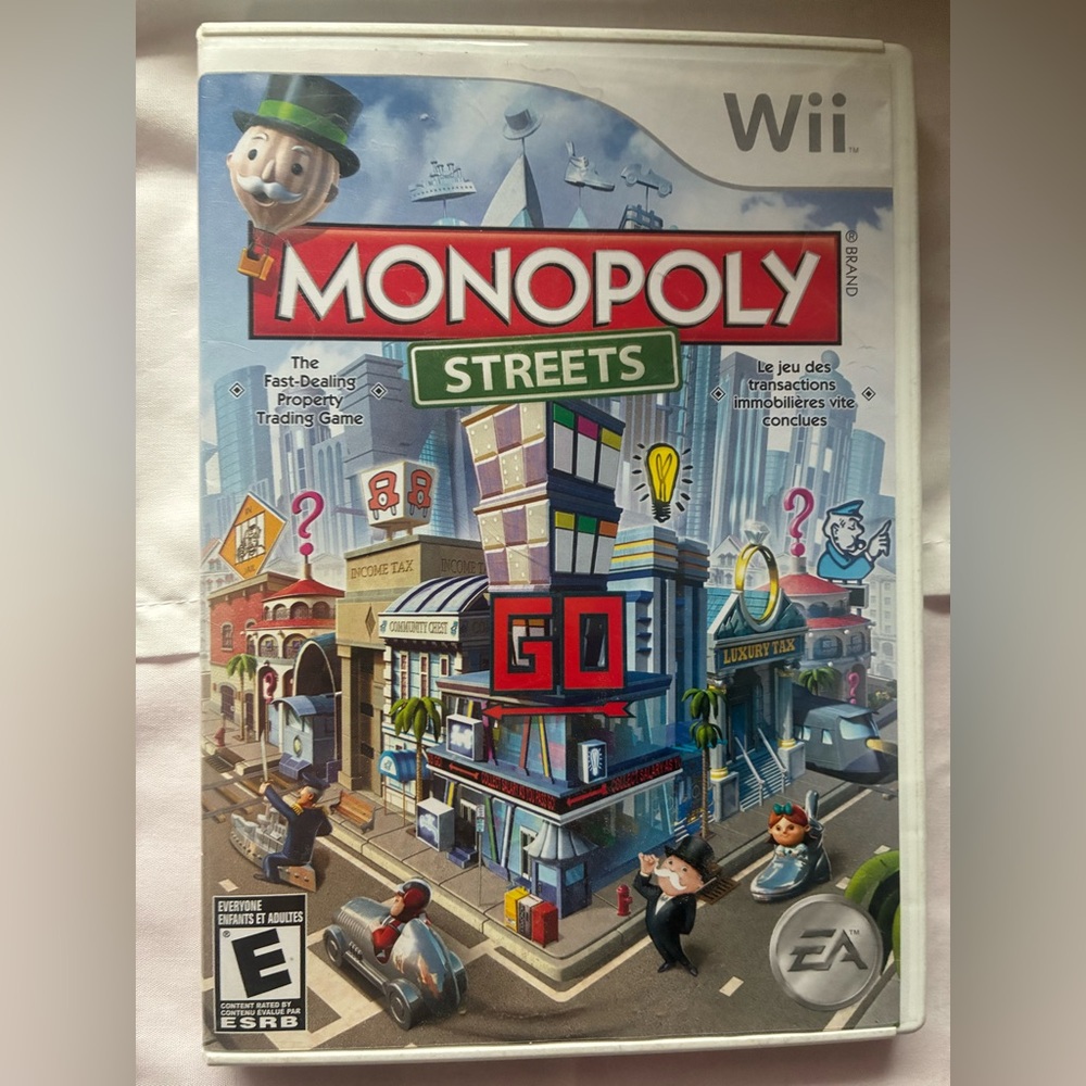 Monopoly Streets video game for Nintendo Wii
